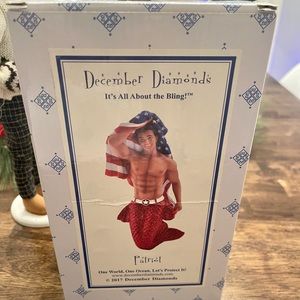 December Diamonds Merman Ornament